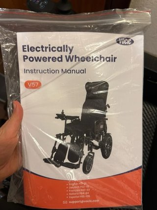 Silla de Ruedas Eléctrica VOCIC Ergonómica