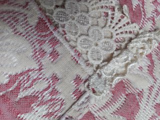 Set Colcha y Cojín Jacquard Shabby Chic