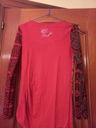 Jersey estampado flores y lunares