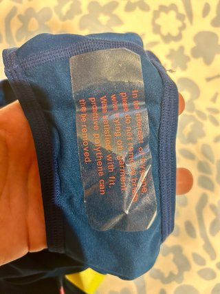 Bañador Adidas azul con detalles rosa y amarillo