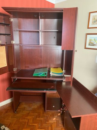 Armario de madera para despacho