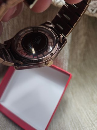 Reloj Lotus mujer Dorado y Rosa con Cristales