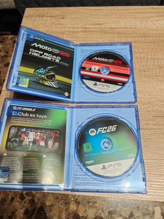 Pack PS5 MotoGP 25 y FC 26