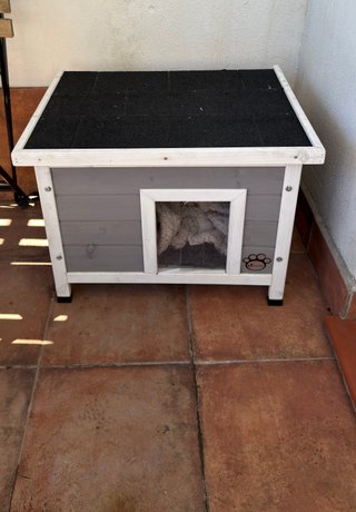 Casa para Gatos/Perros Exterior/Interior