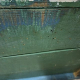 Mesa antigua de madera