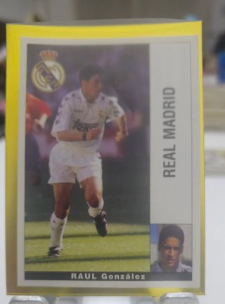 Cromo Panini Liga 95-96 Raúl González