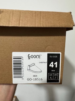 Botas Gooce Beige/Marrón Talla 41