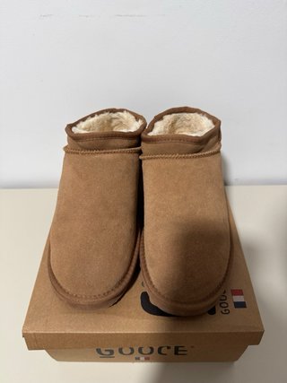 Botas Gooce Beige/Marrón Talla 41