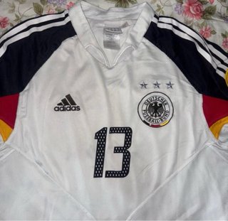 Camiseta Alemania Ballack 13 Adidas 2004 Original
