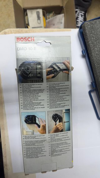 Detector Bosch DMO 10 E Metales Madera