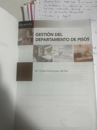 Gestión del departamento de pisos