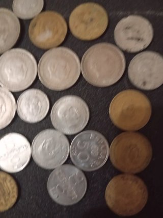 Lote 35 monedas antiguas España Franco