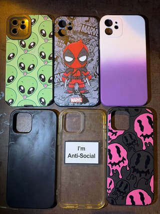 Pack 3 Fundas iPhone 12