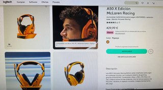 Astro A50 X McLaren Racing Edition