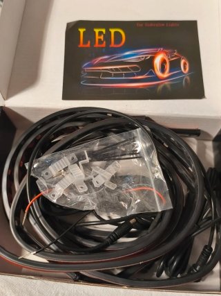 Luces LED Tuning Bajo Coche con mando