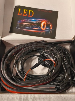 Luces LED Tuning Bajo Coche con mando