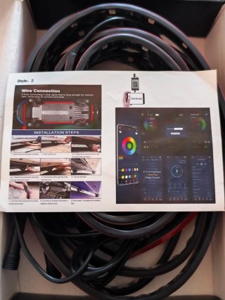 Luces LED Tuning Bajo Coche con mando