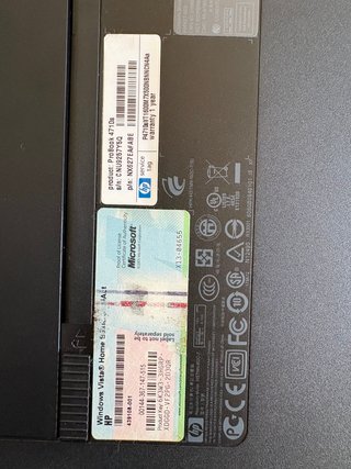 HP ProBook 4710s Nero