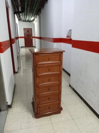 Cajonera de madera 6 cajones