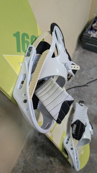 Tabla Snowboard con Fijaciones Burton 160