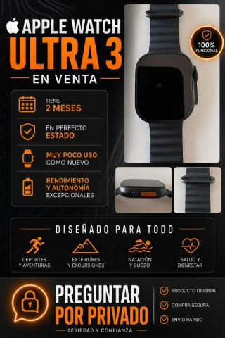 Apple Watch Ultra Negro
