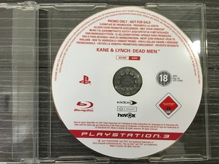 Kane & And Lynch : Dead Men Sony PlayStation 3 Ps3