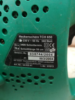 Cortasetos Eléctrico Verde