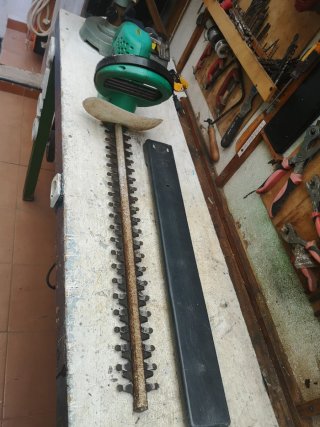 Cortasetos Eléctrico Verde