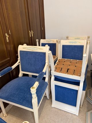 Conjunto Comedor: Mesa Grande + 8 Sillas