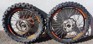 Juego Ruedas Llantas KTM EXC EXCF