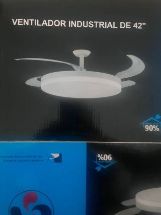 Ventilador Techo 42” 6 Velocidades NUEVO