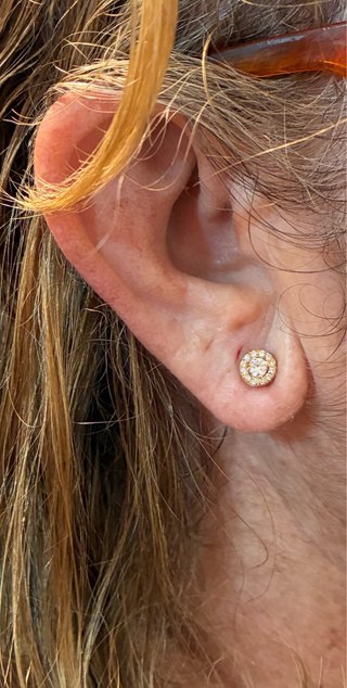 Pendientes Oro 18k Diamantes VS-1