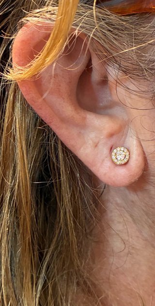 Pendientes Oro 18k Diamantes VS-1