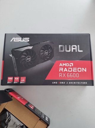 Tarjeta Gráfica Asus RX 6600 NUEVA SIN ABRIR