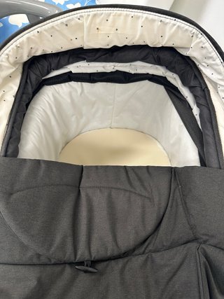 Capazo Kinderkraft gris