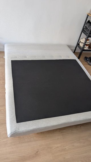 Sofá cama Maisons Du Monde beige tela