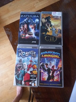 Lote 4 Juegos PSP: