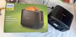 Tostadora Philips Negra