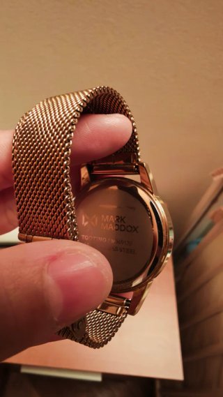 Reloj Mark Maddox Dorado Mujer