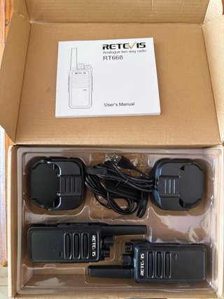 Retevis RT668 Walkie Talkie Analógico