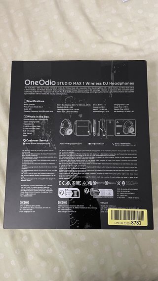 OneOdio Studio Max 1 Auriculares DJ Inalámbricos