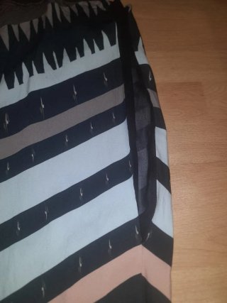 Vestido largo estampado