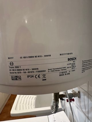 Termo Eléctrico Bosch Tropic 100L