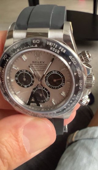 Rolex Daytona Brazalete Negro