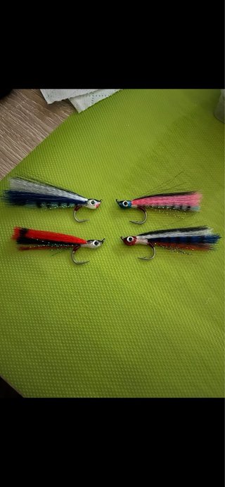 Moscas de resina para pesca (2 uds)