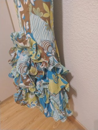 Traje de flamenca estampado