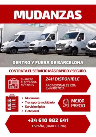 MUDANZA + TRANSPORTE
