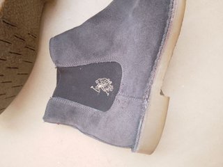 Stivaletti Chelsea U.S. Polo camoscio grigio 42