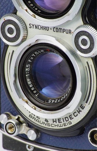 Rolleiflex 3.5 Carl Zeiss Jena Tessar K4A