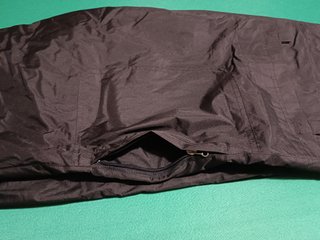 Pantaloni da neve neri taglia XL